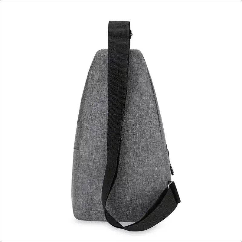 Chest Bag Men’s One Shoulder Crossbody Bag Large Capacity Outdoor Sports And Leisure Fashion Small Shoulder Bag Large