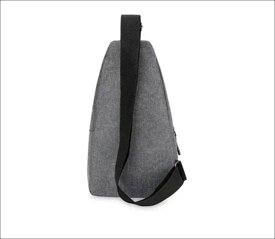 Chest Bag Men’s One Shoulder Crossbody Bag Large Capacity Outdoor Sports And Leisure Fashion Small Shoulder Bag Large