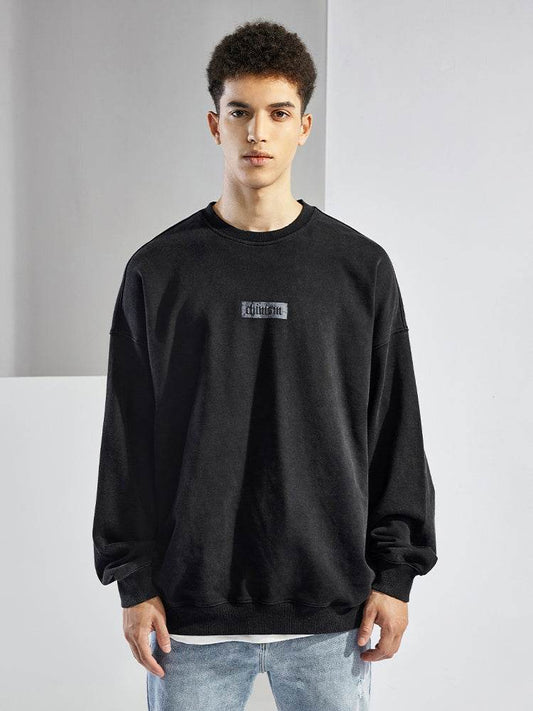 Cross Creative Printing Crew Neck Sweater Men - Update Avenue 
