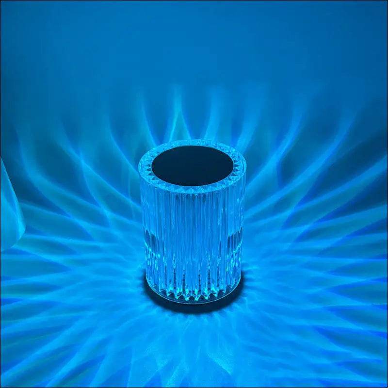 Crystal Lamp Table Lamp Atmosphere Creative Line Small Night Lamp Led Lights - Update Avenue 