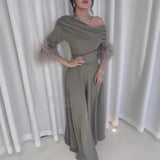 Sexy Fashion Feather Stitching Jumpsuit