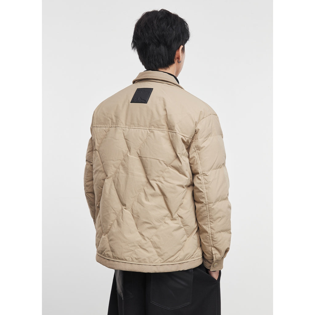Lightweight Down Jacket Men's Coat Wide