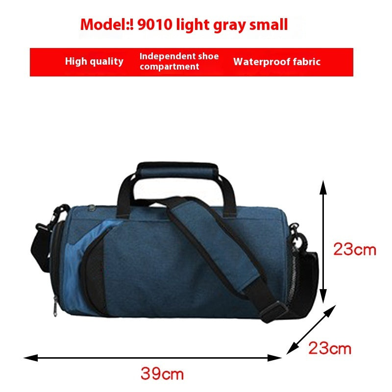 Men's Portable Color Blocked Travel Crossbody Bag null