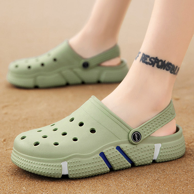 Men Sandals Summer Hole Shoes Beach Slippers null