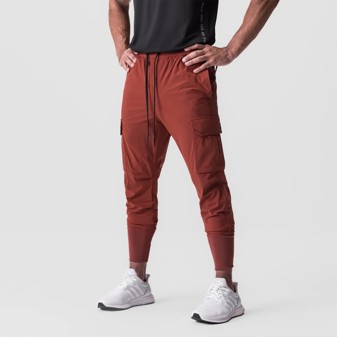 Men's Sports And Leisure Pants Fitness New Thin Design null