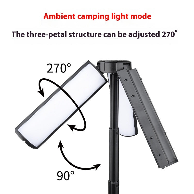 Outdoor Multifunctional Telescopic Folding Camping Lantern null