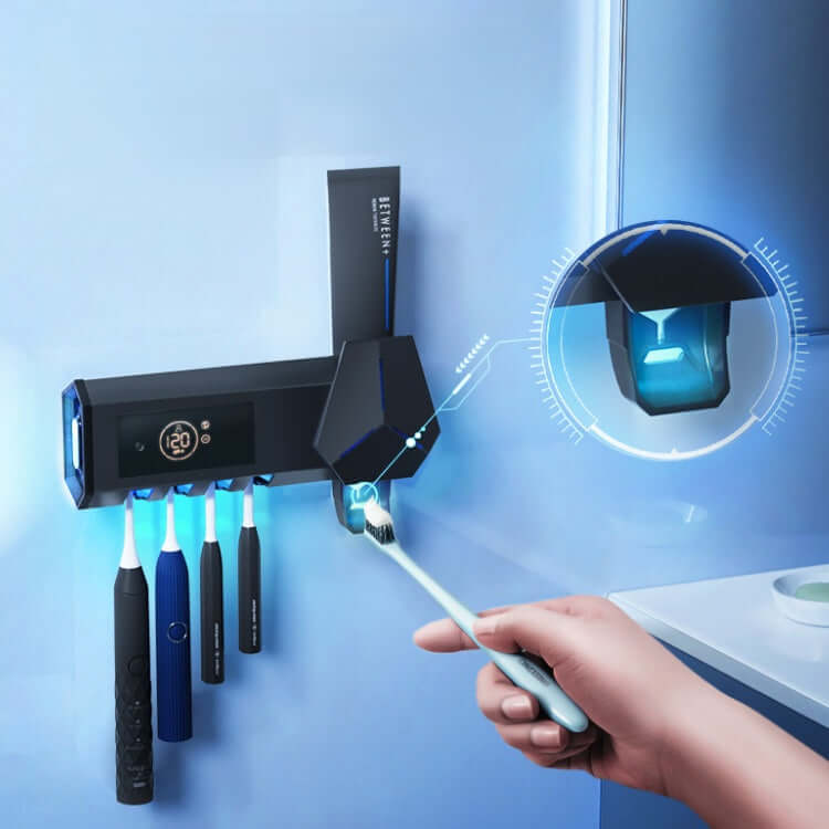 Smart Ultraviolet Toothbrush Sanitizer