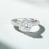 Women's 1-carat Round Bezel Ring