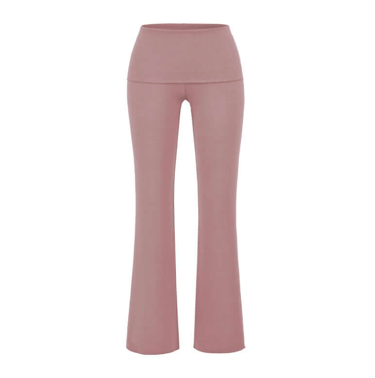 Low-rise Flared Jeans With A Turned-up Hem For A Slimming Look, Womens