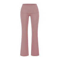 Low-rise Flared Jeans With A Turned-up Hem For A Slimming Look, Womens