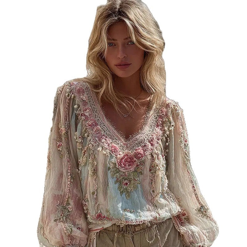 New Womens Relaxed-fit Versatile Top