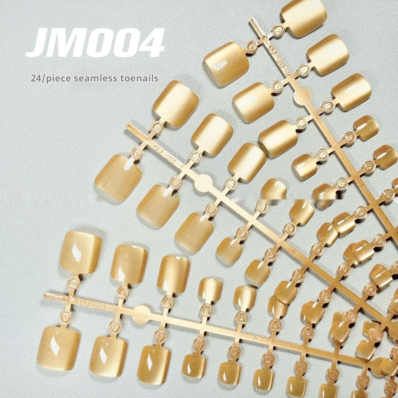 Toenail 004 Gou Snow Trace Internet Celebrity Micro Glass Bead Cat