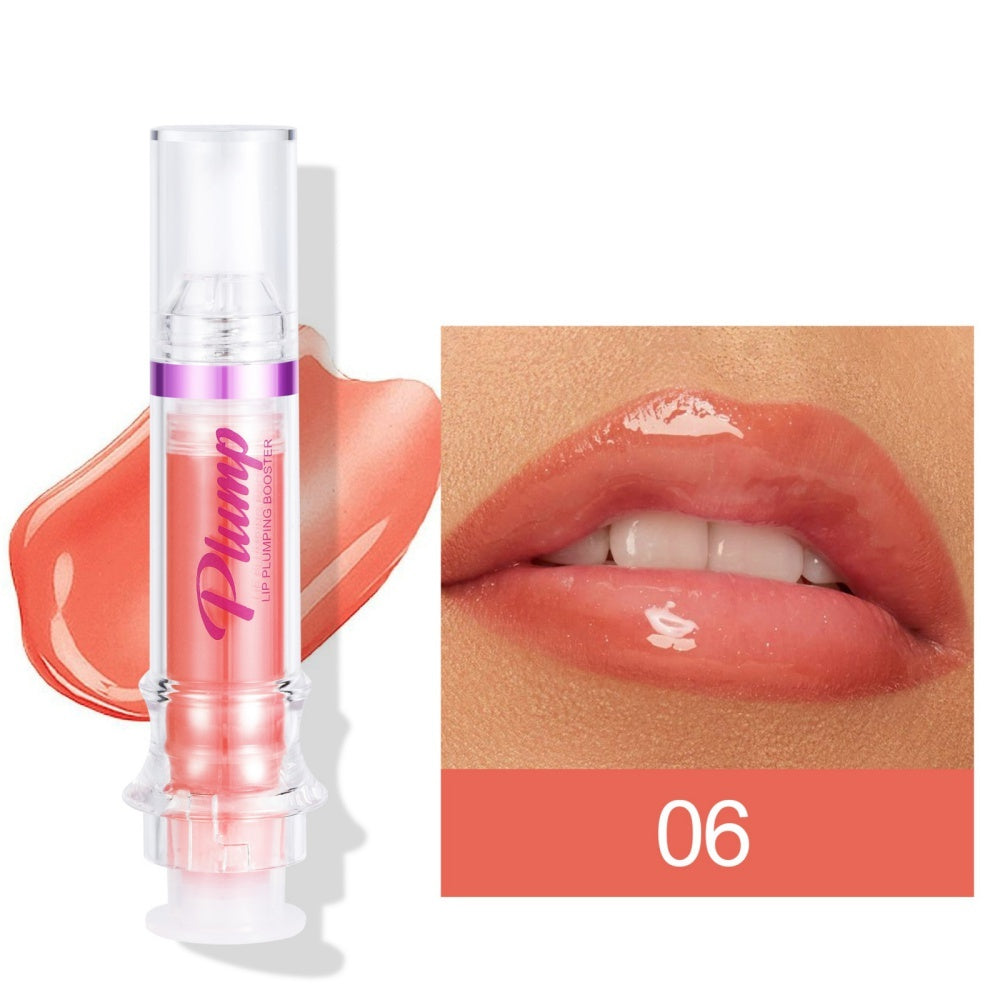 New Tube Lip Rich Lip Color Slightly Spicy Lip Honey Lip Glass Mirror Face Lip Mirror Liquid Lipstick null