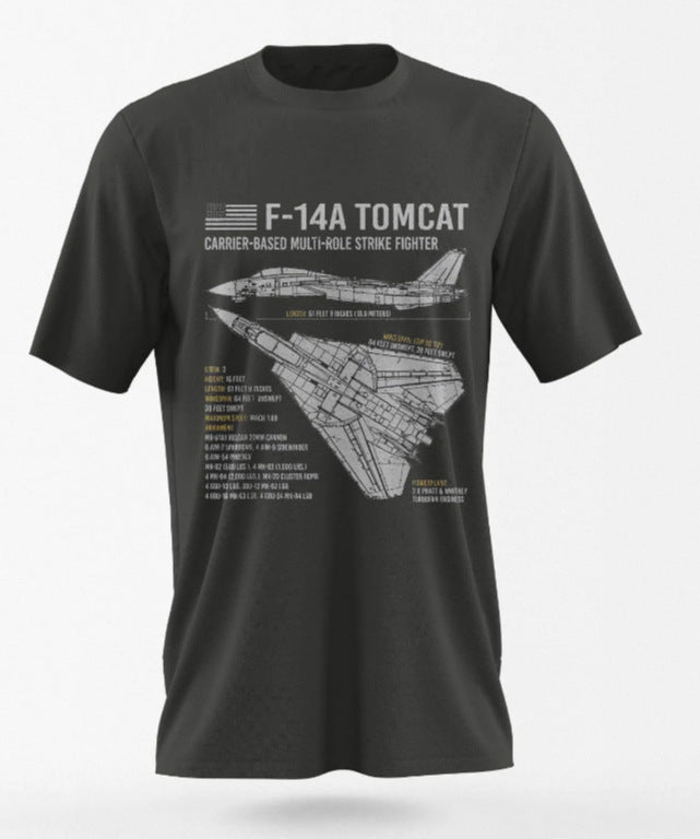 Men's Loose-Fit Pullover T-Shirt, Harajuku Style