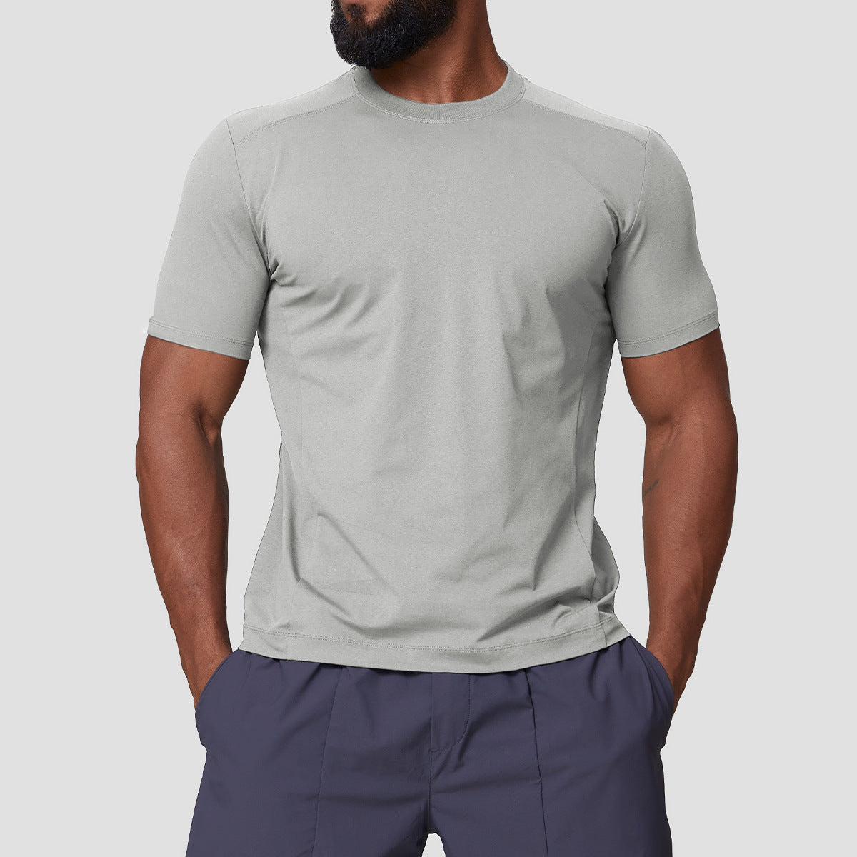 Men Sun-proof 7A Antibacterial Cool Quick-drying Top