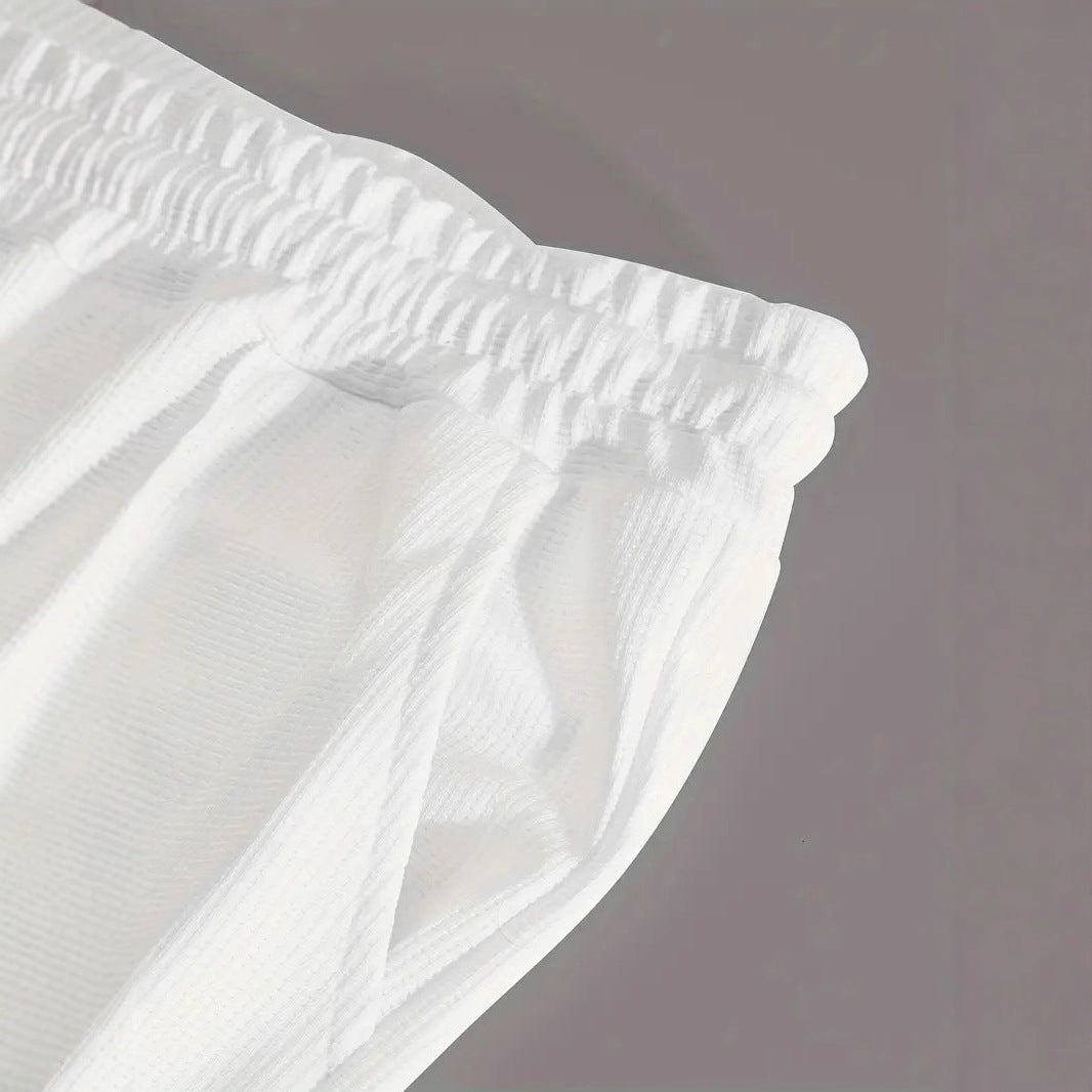 Mens Basic Minimalist Solid-Color Suit