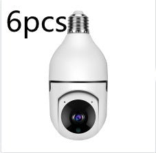 WiFi CAMERA 1080P Bulb 4X Zoom Camera E27 Home 5GWiFi Alarm Monitor null