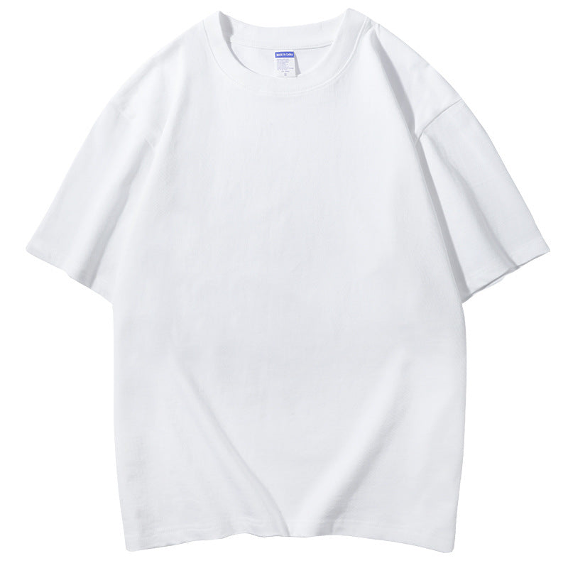 European Style 300g Cotton Round Neck T-shirt