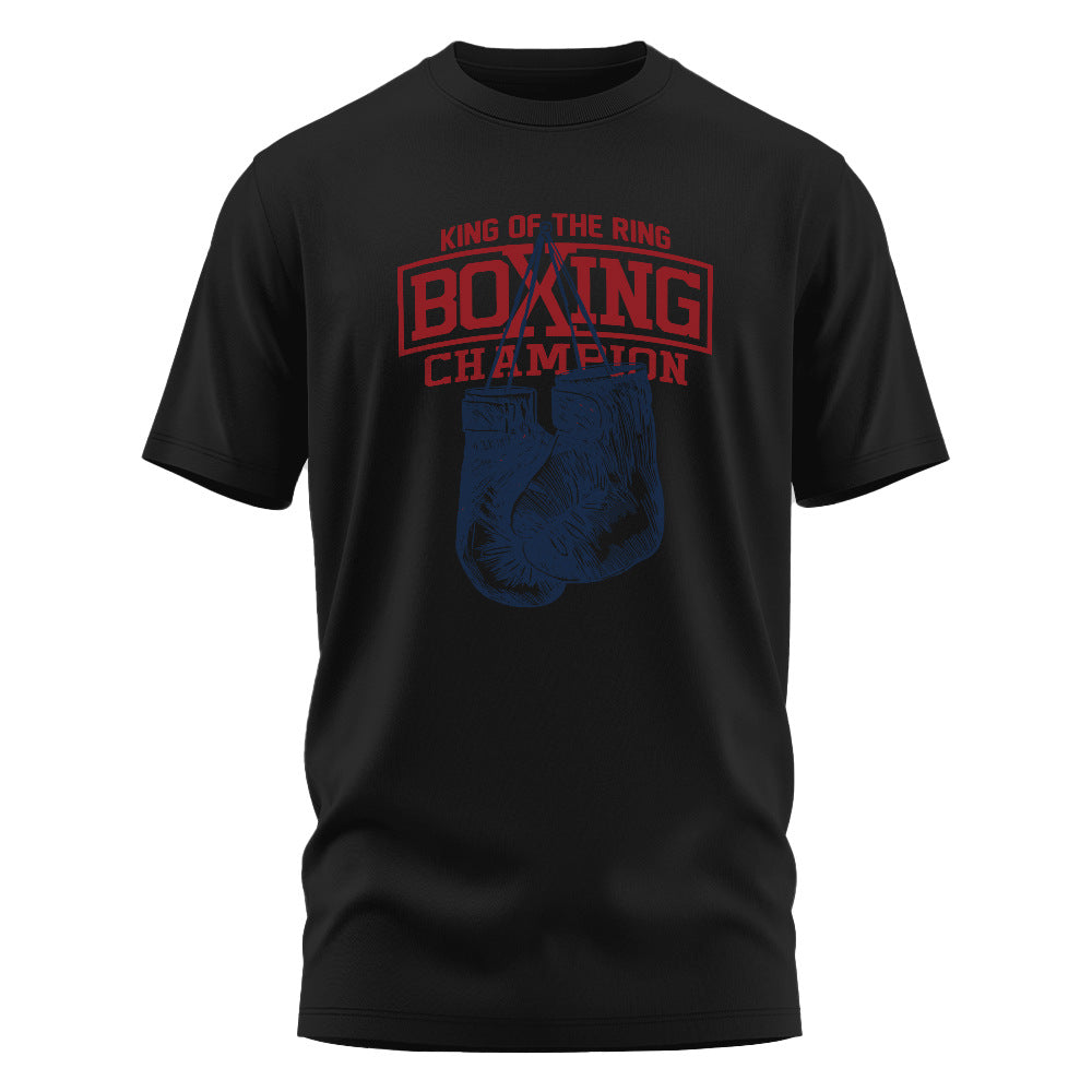Boxing Printed T-shirt For Men And Women
