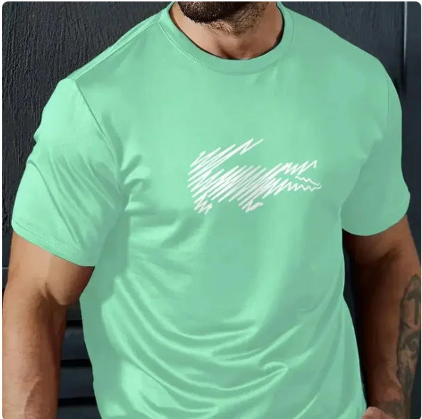 Men's Casual T-shirt 3d Printed Short Sleeve Shirt