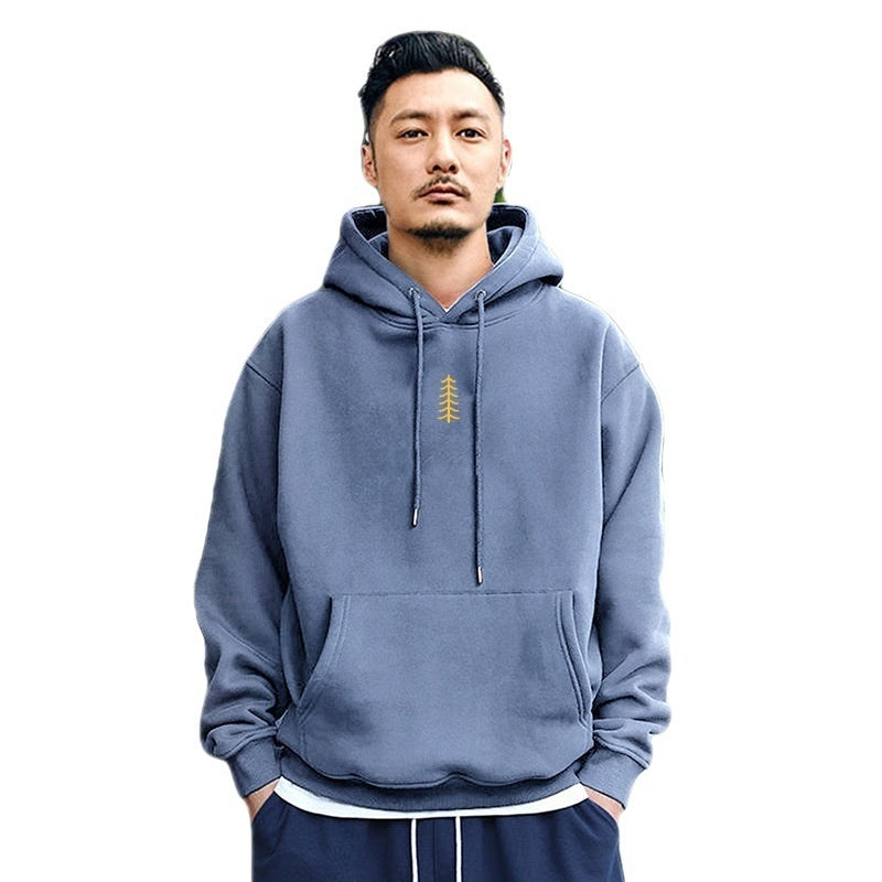 Men's Fashionable All-matching Pullover Hoodie Top null