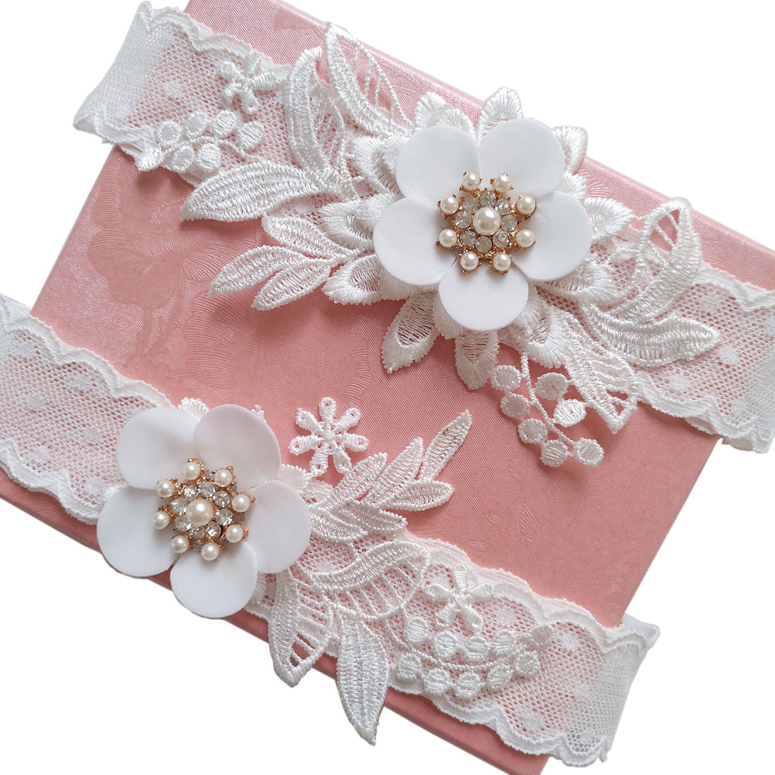 Chaussettes de jambes en perles florales Bague de cuisse sexy