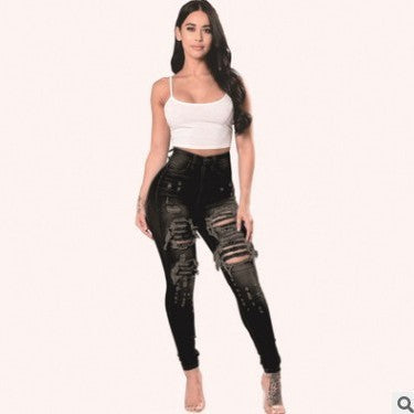 Ripped Jeans For Women Skinny Pants null