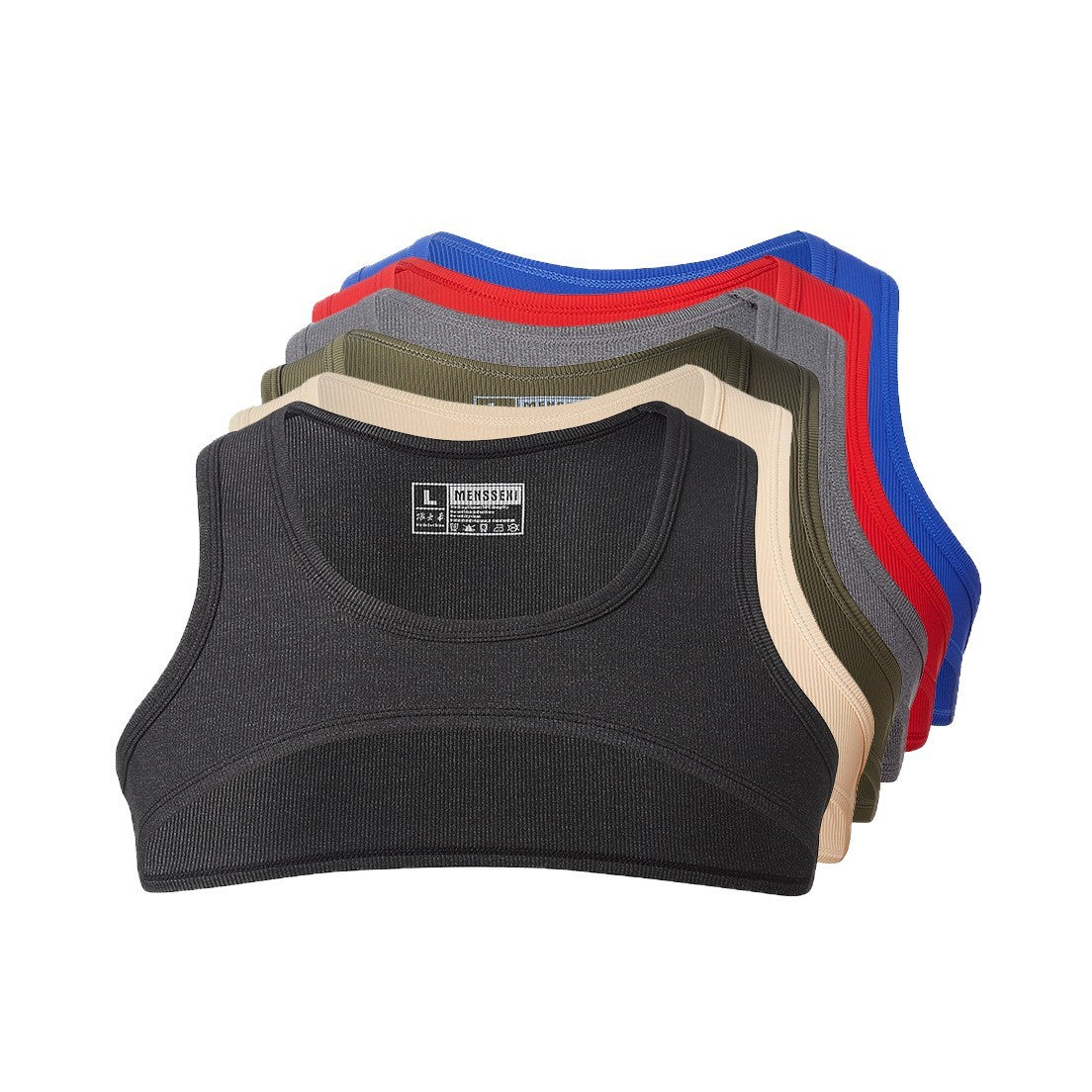 Men's Fashion Tight High Elastic Lightweight Vest