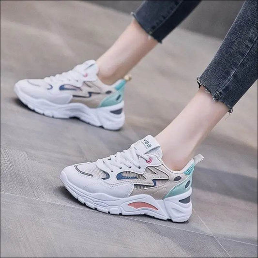 Daddy Shoes All-match Casual White Sports Women's Shoes - Update Avenue 