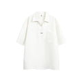 Simple, Loose And Versatile Polo Collar Short Sleeve