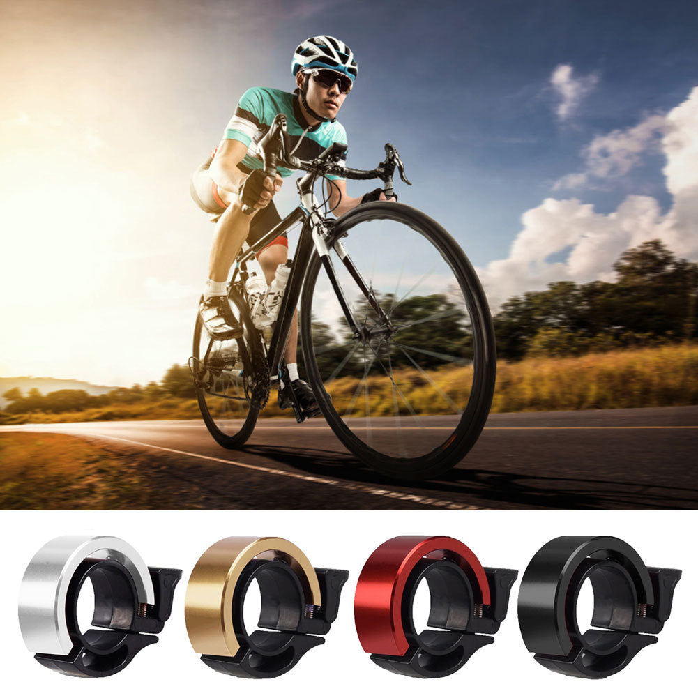 Aluminum Alloy Bicycle Bell For Children Adults Moutain Bike Universal Bike Horn Ring Sound Alarm Accessories For Safety Cycling null