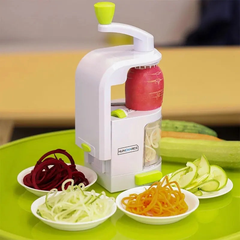 Vegetable Grater Potato Spiral Slicer Whirlwind Fruit Vegetable Spiral Machine Noodle Maker Multifunctional Kitchen Gadgets null