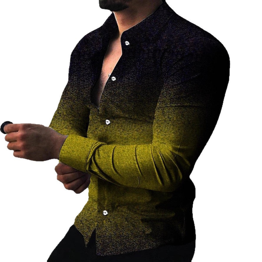 Men's Slim Fit Fashionable Cardigan Long Sleeve