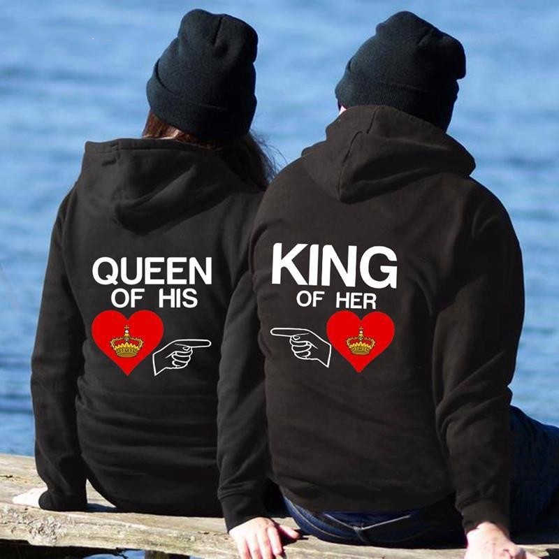 Couple Hoodie Men's Women's Pullover null