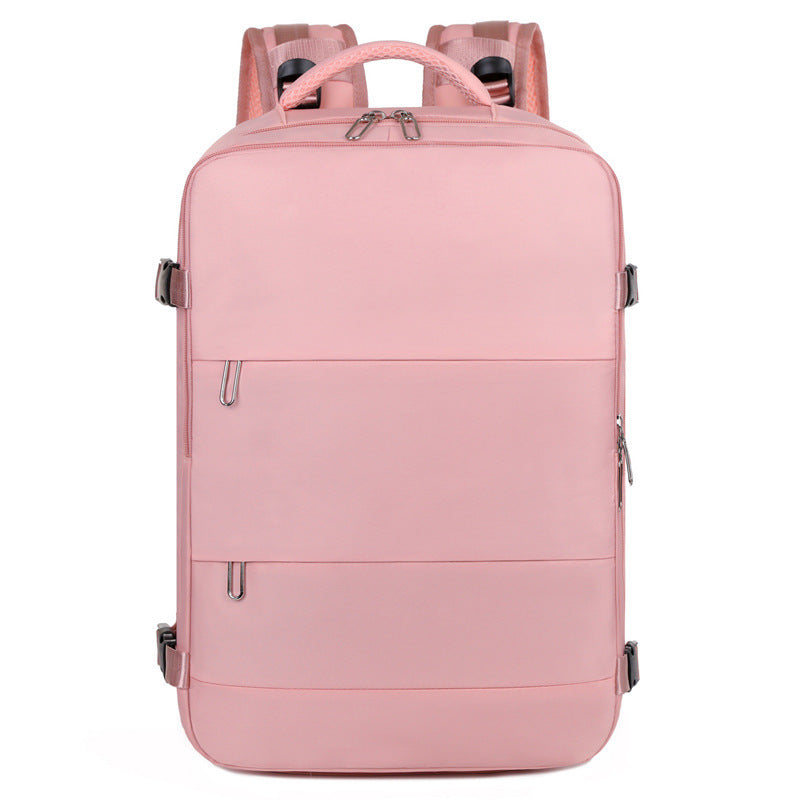 New Travel Backpack Female Large-capacity Dry And Wet Luggage Travel Bags Computer Backpack College Students Bag null