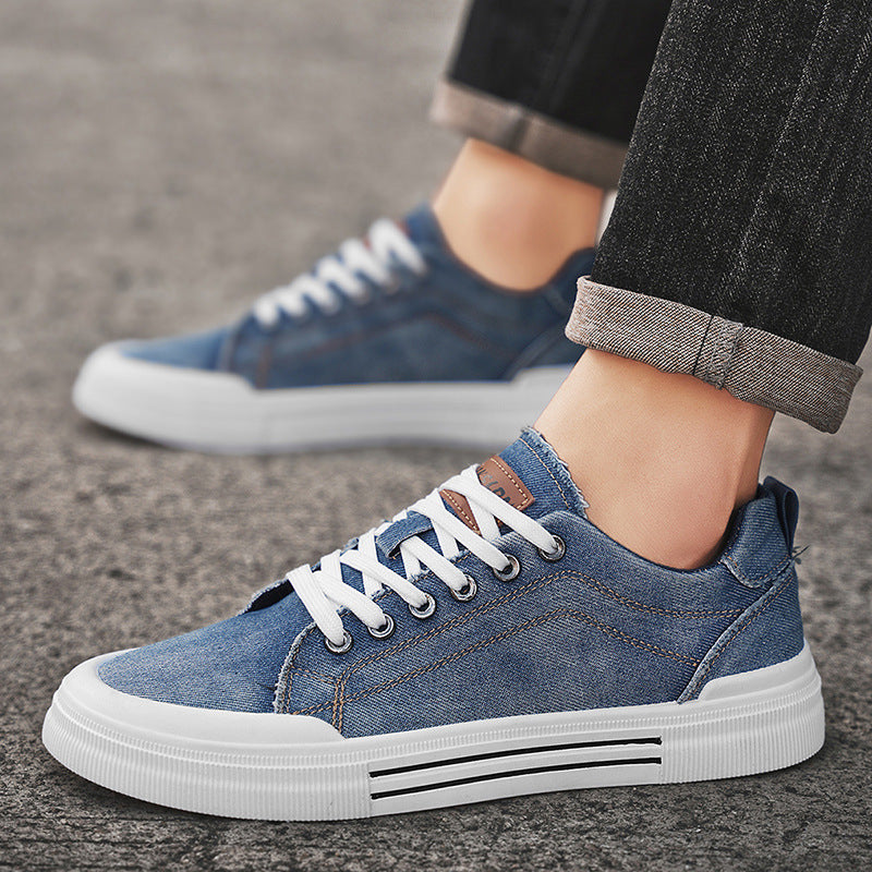 Men's Canvas Shoes Fashion Breathable Casual Sneakers null