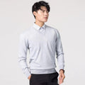Men's Wool Loose Solid-color Sweater
