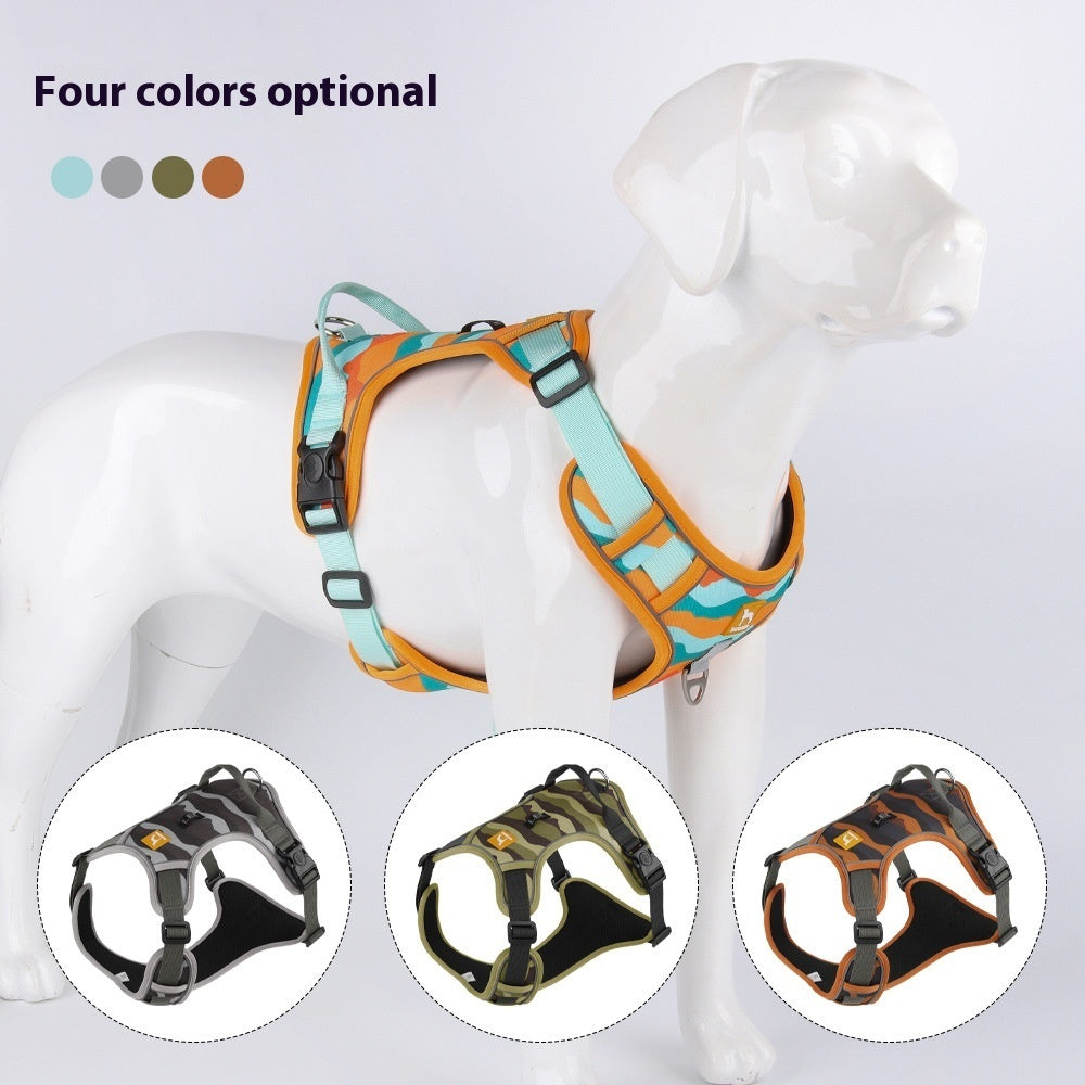 Dog Chest And Back Reflective Commuter Hand Holding Rope null