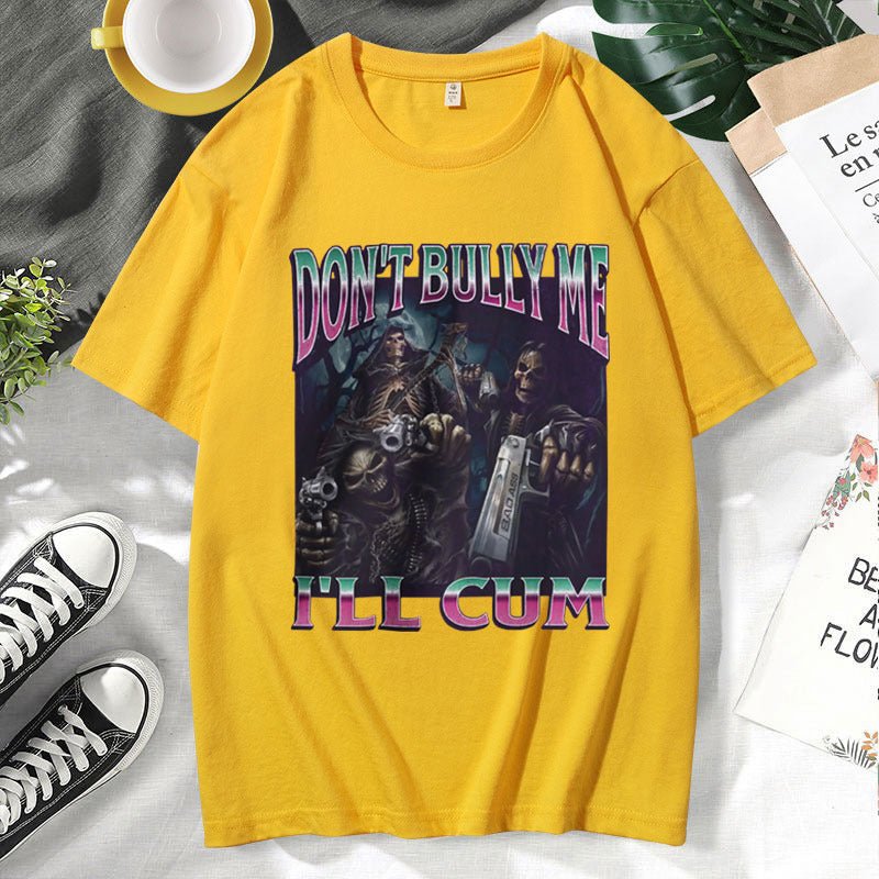 Don't Bully Me, I Will Collect Attack Short Sleeves Yellow Don't Bully Me, I Will Collect Attack Short Sleeves - shop_name