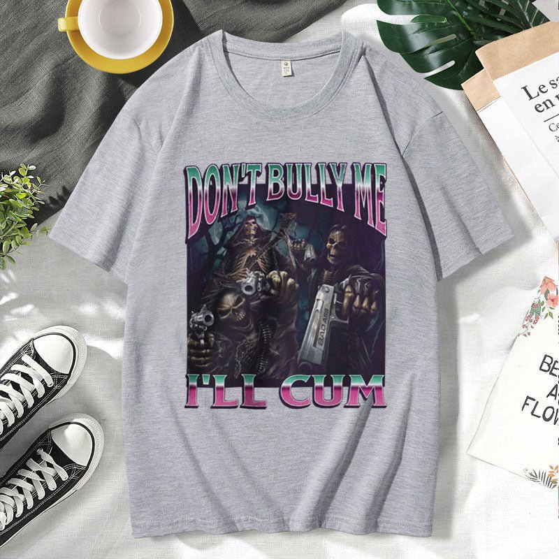 Don't Bully Me, I Will Collect Attack Short Sleeves Gray Don't Bully Me, I Will Collect Attack Short Sleeves - shop_name