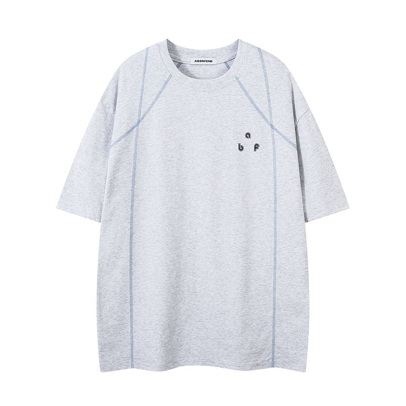 Men's Retro Structure Short-sleeved T-shirt