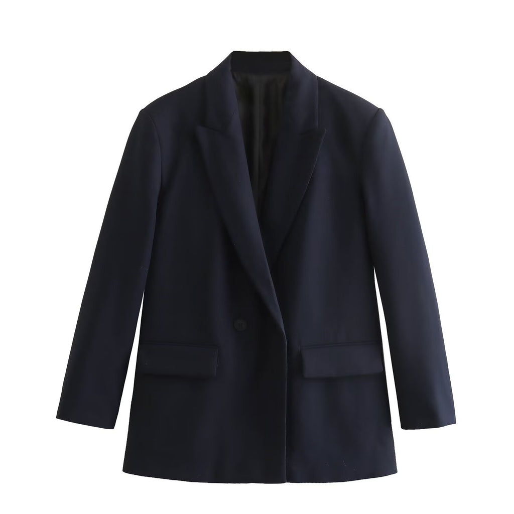 Womens Tailored Double Breasted Blazer
