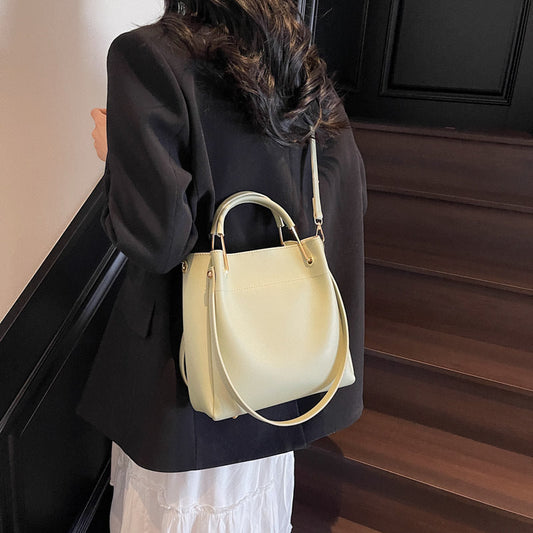 Bucket Bag Simple All-match Portable Shoulder Crossbody Bags null