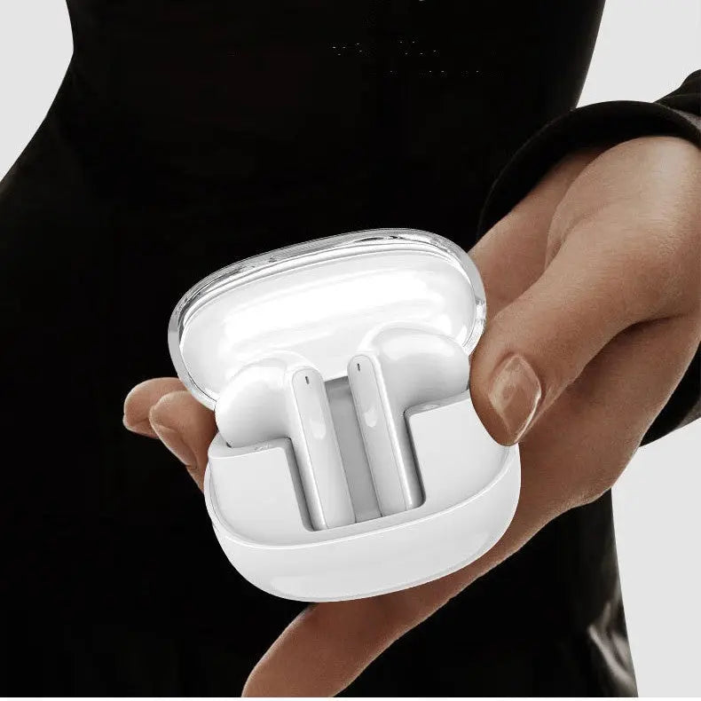 Wireless Bluetooth-compatible Headset Transparent Mini Bin null