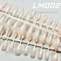 Micro perle de verre œil de chat vert clair pur Envie de porter une armure