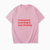 Team Uniform Summer Loose Men's And Women's Round Neck Printed Logo Short Sleeved T-shirt