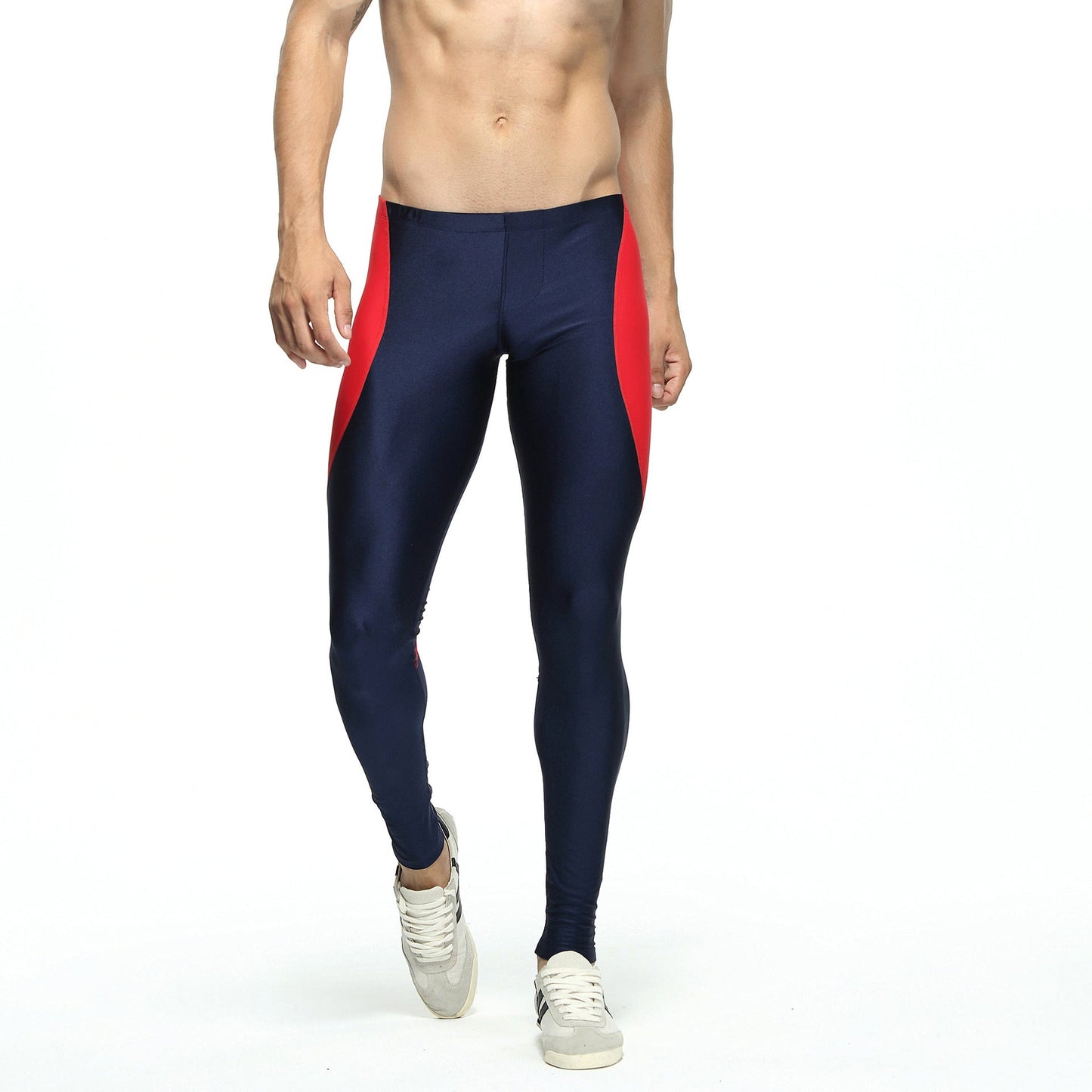 Nylon Men's Gym Pants Ninth null