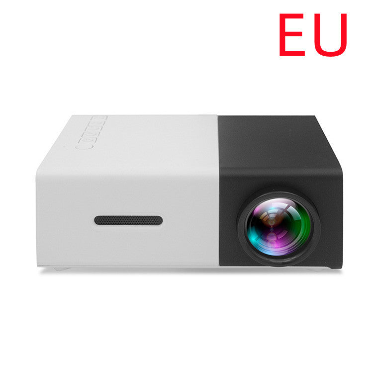 Portable Projector 3D Hd Led Home Theater Cinema HDMI-compatible Usb Audio Projector Yg300 Mini Projector null