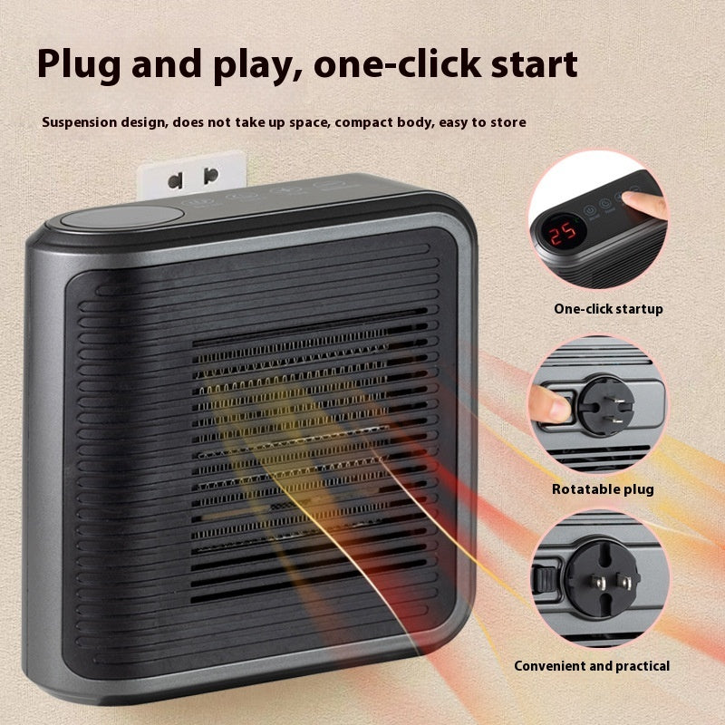 Mini Fan Heater Wall-mounted Heater Multifunctional Heater null