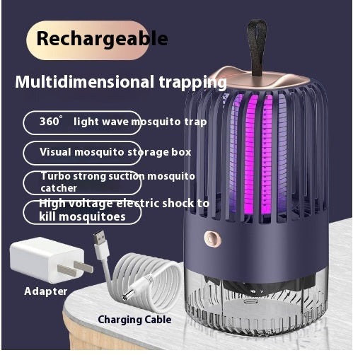 Electric Shock Mosquito Killing Lamp Indoor Outdoor Camping Mosquito Killer null